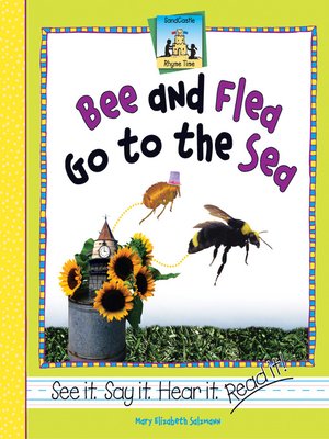 cover image of Bee and Flea Go to the Sea